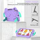 For iPad Air 11 2024 / 2025 Ice Baby EVA Shockproof Hard PC Tablet Case(LightePurple+Mint Green) - 3