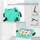 For iPad Pro 11 2024 Ice Baby EVA Shockproof Hard PC Tablet Case(Mint Green+Black) - 3