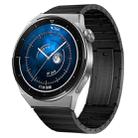 For Huawei Watch GT3 Pro 46mm Titanium Alloy Quick Release Watch Band(Black) - 1