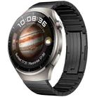 For Huawei Watch 4 / 4 Pro One Bead Titanium Alloy Watch Band(Black) - 1