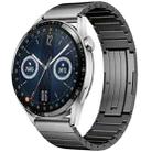 For Huawei Watch GT 3 46mm One Bead Titanium Alloy Watch Band(Gray) - 1