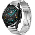 For Huawei Watch GT 2 46mm One Bead Titanium Alloy Watch Band(Silver) - 1