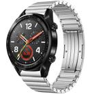 For Huawei Watch GT 42mm / 46mm One Bead Titanium Alloy Watch Band(Silver) - 1