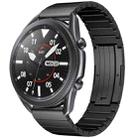 For Samsung Galaxy Watch 3 45mm One Bead Titanium Alloy Watch Band(Black) - 1