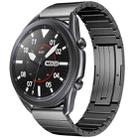 For Samsung Galaxy Watch 3 45mm One Bead Titanium Alloy Watch Band(Gray) - 1