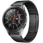 For Samsung Galaxy Watch 42mm One Bead Titanium Alloy Watch Band(Black) - 1