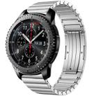 For Samsung Gear S3 Frontier One Bead Titanium Alloy Watch Band(Silver) - 1