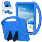 For Amazon Fire Max 11 2023 EVA Shockproof Tablet Case with Holder(Blue) - 1