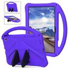 For Amazon Fire Max 11 2023 EVA Shockproof Tablet Case with Holder(Purple) - 1