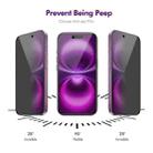 For iPhone 17 Air ENKAY Hat-Prince 28 Degree Anti-peeping Tempered Glass Full Screen Film - 2