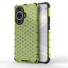 For Huawei nova 11 4G Shockproof Honeycomb Phone Case(Green) - 1