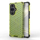 For Huawei nova 11 Pro 4G Shockproof Honeycomb Phone Case(Green) - 1