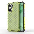 For Huawei nova 12 SE 4G Global Shockproof Honeycomb Phone Case(Green) - 1