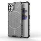 For Nothing Phone 2 Shockproof Honeycomb Phone Case(Black) - 1