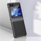 For  Samsung Galaxy Z Flip5   5G Electroplating Transparent Shockproof Phone Case(Silver) - 2
