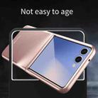 For Samsung Galaxy Z Flip7 5G Skin Feel Electroplating PC Shockproof Phone Case(Bule) - 3