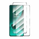 For OnePlus Nord CE3 2pcs ENKAY Full Glue High Aluminum-silicon Tempered Glass Film - 1