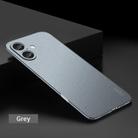 For iPhone 16 MOFI Fandun Series Frosted PC Ultra-thin All-inclusive Phone Case(Gray) - 2