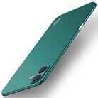 For iPhone 16 Plus MOFI Fandun Series Frosted PC Ultra-thin All-inclusive Phone Case(Green) - 1