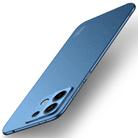 For Xiaomi Redmi Note 13 5G MOFI Fandun Series Frosted PC Ultra-thin All-inclusive Phone Case(Blue) - 1