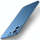 For Xiaomi Redmi Note 13 Pro 5G MOFI Fandun Series Frosted PC Ultra-thin All-inclusive Phone Case(Blue) - 1