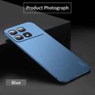 For Xiaomi Redmi K70 Ultra MOFI Fandun Series Frosted PC Ultra-thin All-inclusive Phone Case(Blue) - 2