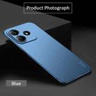 For Redmi Note 14 MOFI Fandun Series Frosted PC Ultra-thin All-inclusive Phone Case(Blue) - 2