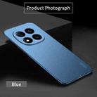 For Xiaomi Redmi Note 14 Pro+ MOFI Fandun Series Frosted PC Ultra-thin All-inclusive Phone Case(Blue) - 2