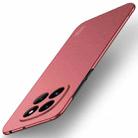 For Xiaomi Redmi Note 14 Pro+ MOFI Fandun Series Frosted PC Ultra-thin All-inclusive Phone Case(Red) - 1