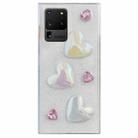 For Samsung Galaxy S20 Ultra Love Epoxy TPU Protective Case(Pink) - 1