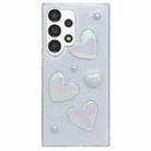 For Samsung Galaxy A13 4G Love Epoxy TPU Protective Case(Transparent) - 1
