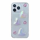 For iPhone SE 2022 / 2020 / 7/8 Love Epoxy TPU Phone Case(Pink) - 1