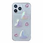 For iPhone 11 Pro Love Epoxy TPU Phone Case(Pink) - 1