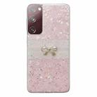 For Samsung Galaxy S20 FE Shell Pattern Bow TPU Phone Protective Case(Pink) - 1