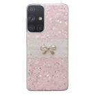 For Samsung Galaxy A51 4G Shell Pattern Bow TPU Phone Protective Case(Pink) - 1