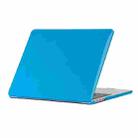 For MacBook Air 15.3 (A2941) ENKAY Hat-Prince Crystal Protective Case Cover Hard Shell(Light Blue) - 1