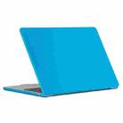 For MacBook Air 15.3 (A2941) ENKAY Hat-Prince Matte Protective Case Cover Hard Shell(Light Blue) - 1