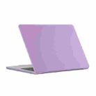 For MacBook Air 15.3 (A2941) ENKAY Hat-Prince Matte Protective Case Cover Hard Shell(Purple) - 1