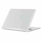 For MacBook Air 15.3 (A2941) ENKAY Hat-Prince Bling Crystal Protective Case Cover Hard Shell(Transparent) - 1