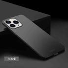 For iPhone 15 Pro Max MOFI Frosted PC Ultra-thin Hard Phone Case(Black) - 2