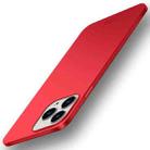 For iPhone 15 Pro Max MOFI Frosted PC Ultra-thin Hard Phone Case(Red) - 1