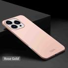 For iPhone 16 Pro MOFI Frosted PC Ultra-thin Hard Phone Case(Rose Gold) - 2