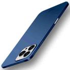 For iPhone 16 Pro Max MOFI Frosted PC Ultra-thin Hard Phone Case(Blue) - 1