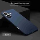 For iPhone 16 MOFI Frosted PC Ultra-thin Hard Phone Case(Blue) - 2