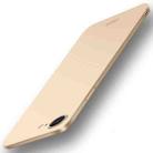 For iPhone 16e MOFI Frosted PC Ultra-thin Hard Phone Case(Gold) - 1
