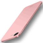 For iPhone 16e MOFI Frosted PC Ultra-thin Hard Phone Case(Rose Gold) - 1