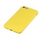 Frosted Solid Color TPU Protective Case for iPhone 7 / 8(Yellow) - 4