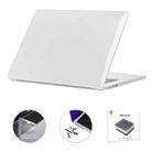 For MacBook Air 15.3 A2941 ENKAY EU Version 3 in 1 Crystal Protective Case with TPU Keyboard Film & Anti-dust Plugs(Transparent) - 1