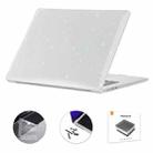 For MacBook Air 15.3 A2941 ENKAY US Version 3 in 1 Bling Crystal Protective Case with TPU Keyboard Film & Anti-dust Plugs(Transparent) - 1