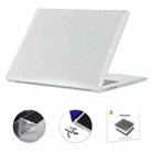 For MacBook Air 15.3 A2941 ENKAY EU Version 3 in 1 Bling Crystal Protective Case with TPU Keyboard Film & Anti-dust Plugs(Transparent) - 1